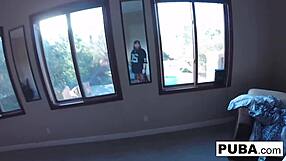 Busty Brett Rossi Feels Thrilled Teasing Her Big Tits And Ass In Motel Room