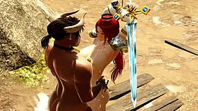 Whoa, warrior princess got banged by the minotaur instead of slaying!