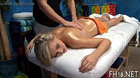 Massage turns into hardcore sex at spa