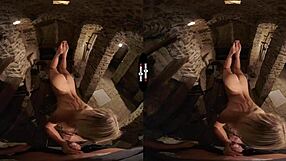 In the DARK ROOM VR, JENNY unleashes her WILD SIDE with intense BLOWJOB and shaved PUSSY RIDING in hardcore COWGIRL action