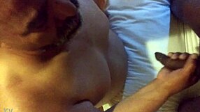 Sucking Black Shemale's Monster Cock!