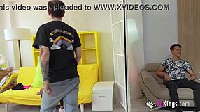 spanish babe nelia estrada bends over to milk cocks dry