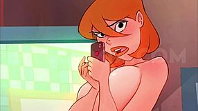 in this naughty home animation, she sends nudes during best sex moments
