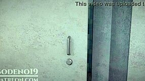 Honaki Star Rail's Silver Wolf caught masturbating offers footjob and blowjob in 3D anime.