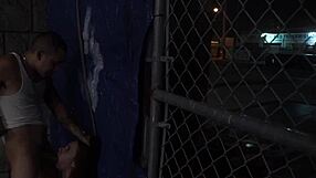 Can This Stranded Teen Handle Rough Public Domination?