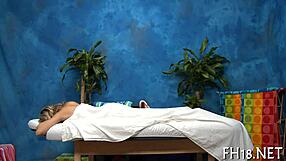 Massage turns into hardcore sex at spa