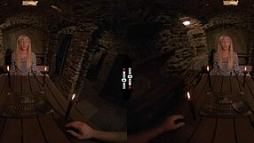 In the DARK ROOM VR, JENNY unleashes her WILD SIDE with intense BLOWJOB and shaved PUSSY RIDING in hardcore COWGIRL action