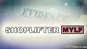 וואו, החזה הענק של ביאנקה בורקס משגע את השוטר אחרי שתפס אותה גונבת חזיות ותחתונים