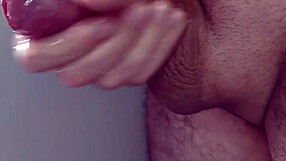 Cumshot compilation 2 with hot bathroom solo action