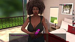 Alex fucks Latisha's pussy with her dildo!