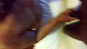 Sucking Black Shemale's Monster Cock!