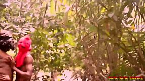 Leaked Video of African BBW Pastor's Wife Banging Choirmaster in Bush During Evangelism Trip Part Two.