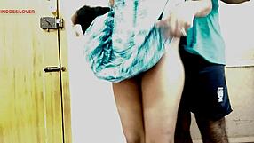 Indian Wife Experiences First Time Sex With Young Lad