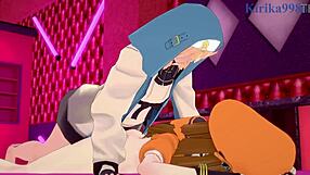 may and bridget have intense anal sex in guilty gear strive hentai