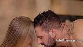 Is her blonde ass begging for this intense anal ride?