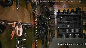 Mistress Dominates Two Lesbian Babes With Intense Strapon Anal Fucking.