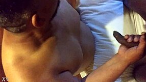 Sucking Black Shemale's Monster Cock!