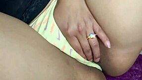 Feeling so horny, I masturbated until orgasm.