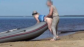 Tourist gets fucked on a boat by a local