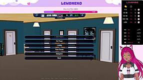 vtuber lewdneko moans loud in harem hotel part 21 with toys