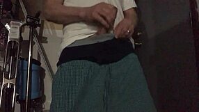 Gay man receives an intense rubdown