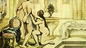 Ilustrasi erotis vintage