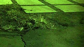 rough outdoor bondage for teen's first time in domination