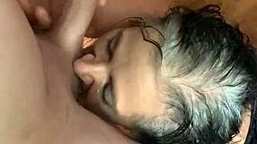 Girlfriend Sucks on My Dick and Balls in POV Homemade Video