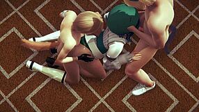 Sissy Venti and friends in hardcore Genshin Impact scenes