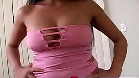 Loni's Black Pussy Teases POV Cock