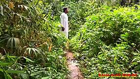 African pornstar bangs stepmother hard on farm in 4k cowgirl