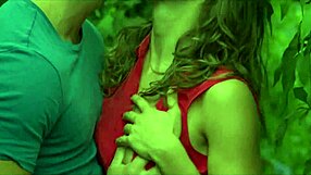 public bush flashing while i go around town