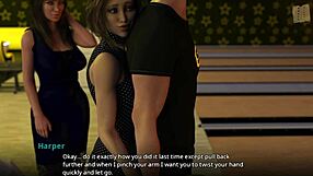 Watching Cheer Routine in 3D Animation