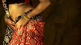 Eastern Indian Dancer Stripped Bare in Solo Performance