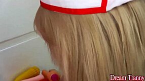 I’m loving how Nurse Barbara Perez wrecks my tight ass!