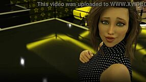 Watching Cheer Routine in 3D Animation