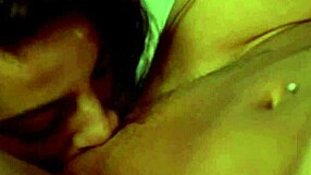 Horny lesbians licking each other?