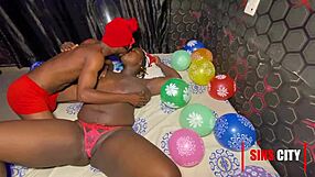 Sins City Christmas Fucking African Ebony Big Ass
