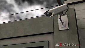 Big tits beauty endures extreme restraint sex.