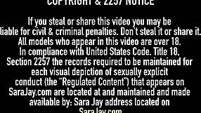 Titty Fucked Sara Jay Milf Rides Cock In Group Handjob Orgasm