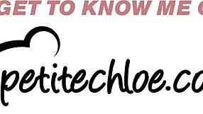 Petitechloe Gets Horny While Making Breakfast And Uses Her Dildo For Masturbation.