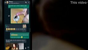 Whatsapp chat with cousin turns hot, leading to big cock encounter