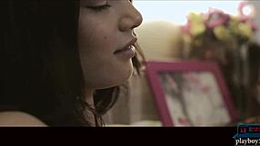 Euro Babe Rips Clothes Off