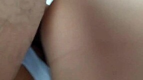 Latina Teen Gets Anal Creampie Assfucking Between Her Panties with Old Milf