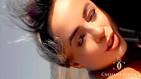 Festen leder til heftig trekkant med doggystyle cowgirl riding og utendørs gruppeknull