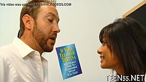 Sloppy Blowjob and Hardcore Fucking by Naked Teen 18+ Slut in Amateur Porn Photos