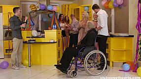 Crazy birthday party, umm, all inside family, ya know?