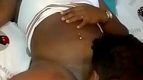 Sucking the chocolate pussy of the BBW on Easter Sunday.