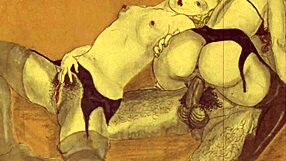 Behold this vintage erotic illustration.