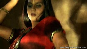 Eastern Indian Dancer Stripped Bare in Solo Performance